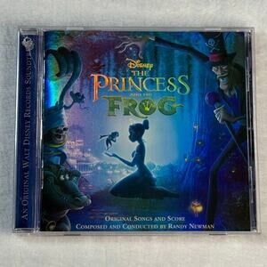 Disney The Princess and the Frog Soundtrack CD 2009 Randy Newman Original Songs